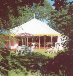 Traditional pole Marquee